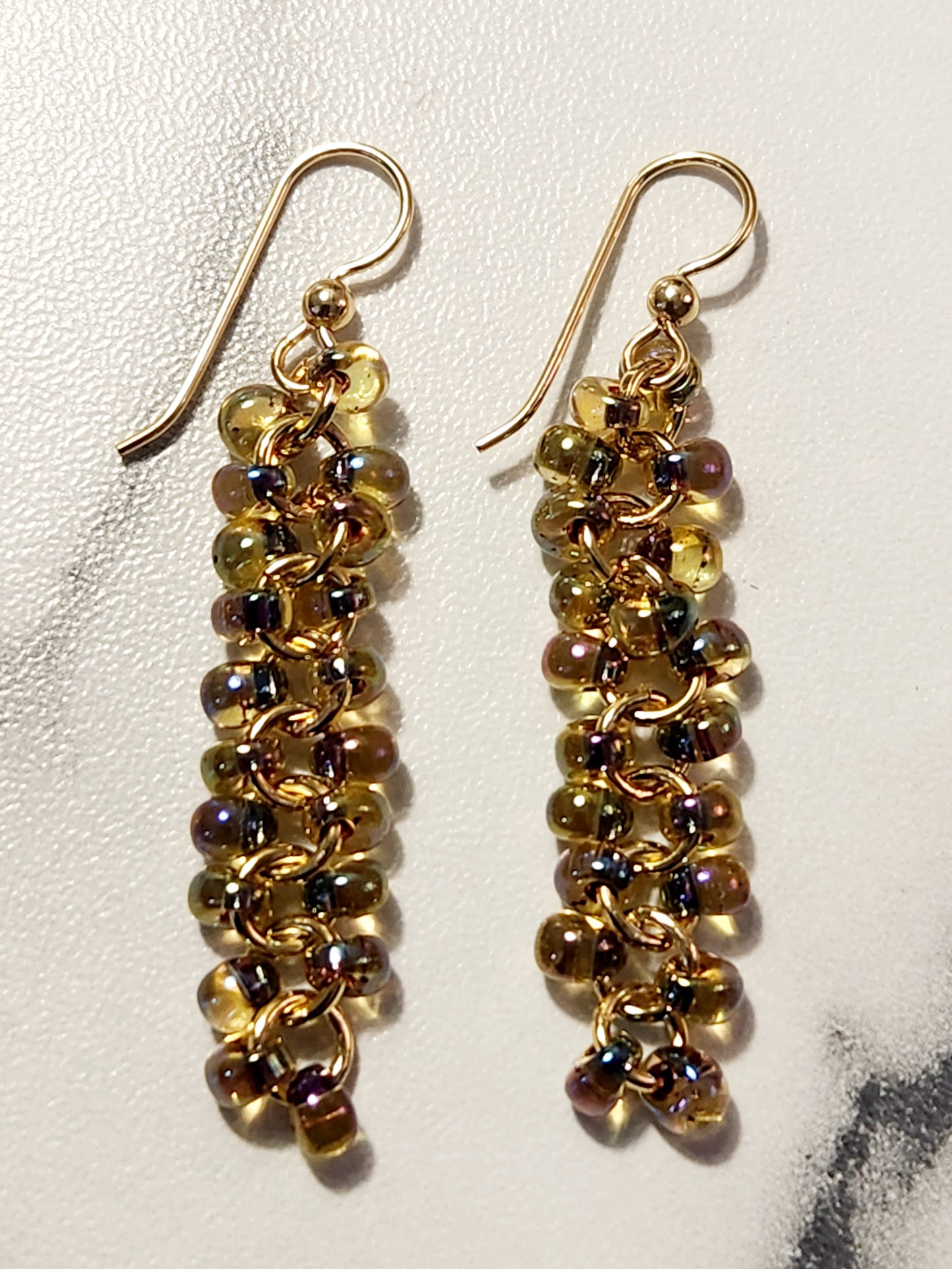 Gold filled Dewdrop earrings