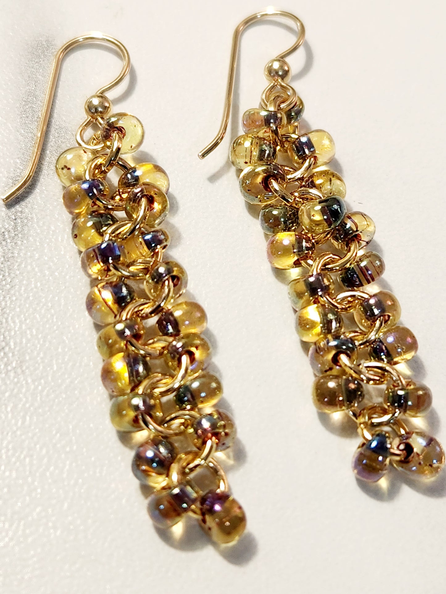 Gold filled Dewdrop earrings