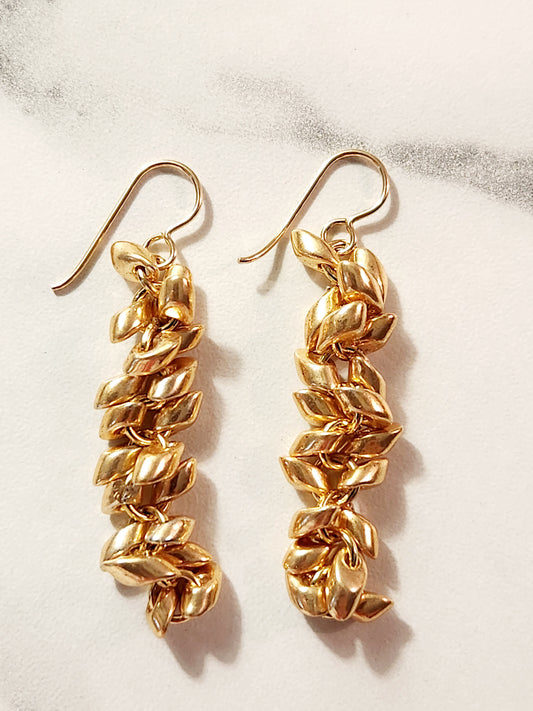 Gold Dewdrop earrings
